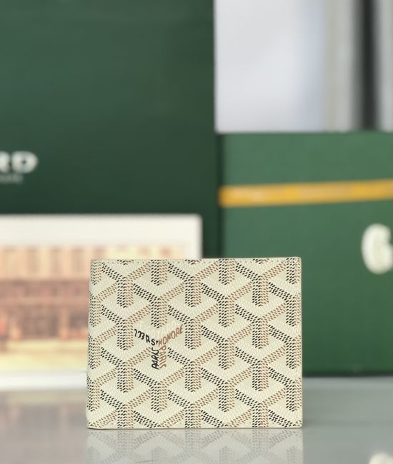 Goyard 8-Card Slot Slim Leather Wallet 020603