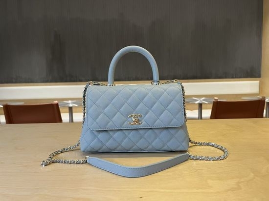 Chanel Coco Handle Caviar Leather Flap Bag 92990