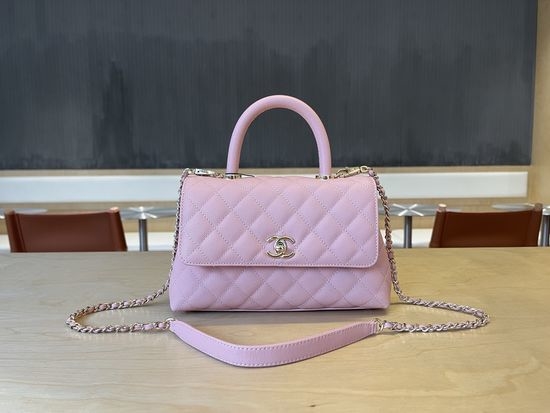 Chanel Coco Handle Caviar Leather Flap Bag 92990