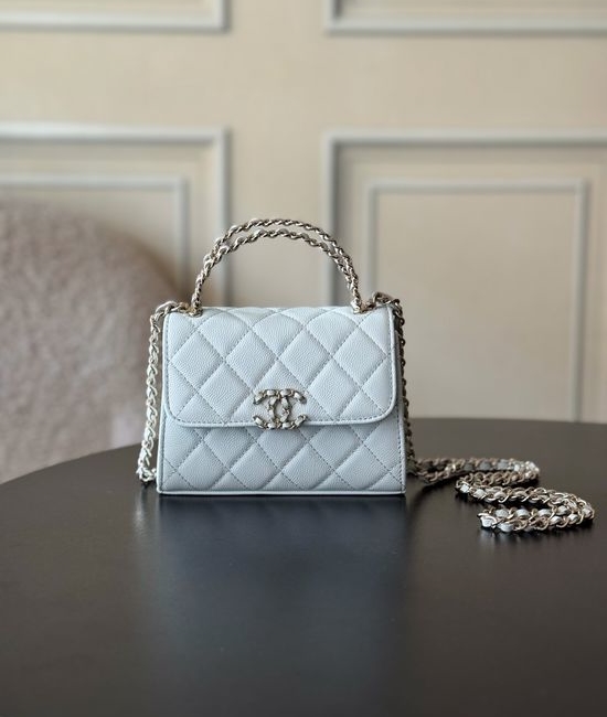 Chanel Haas Calfskin Kelly Handle Bag 96148