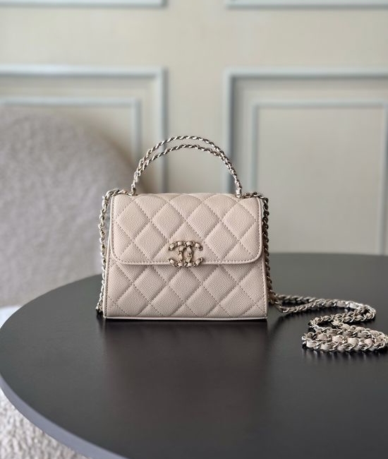 Chanel Haas Calfskin Kelly Handle Bag 96148