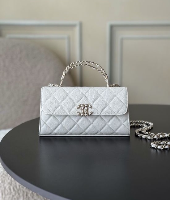 Chanel Kelly Handle Classic Calfskin Bag 96149
