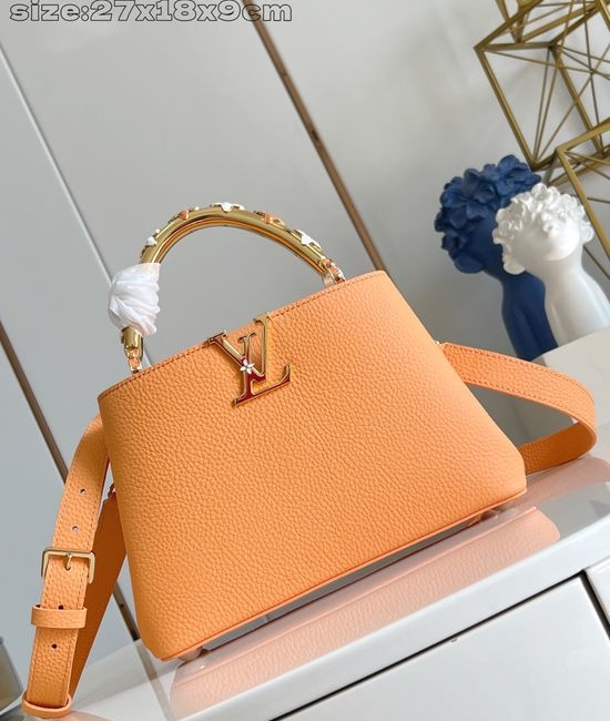 Louis Vuitton LV Capucines BB Taurillon Handbag M14976