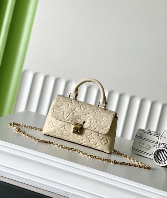 Louis Vuitton LV NANO MADELEINE Full Leather Chain Bag M12145