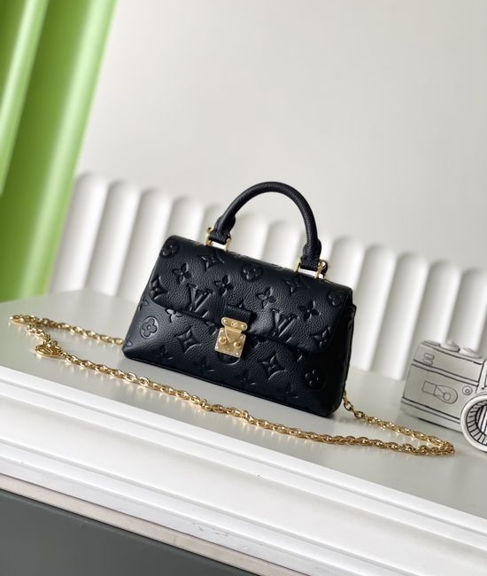 Louis Vuitton LV NANO MADELEINE Full Leather Chain Bag M12144