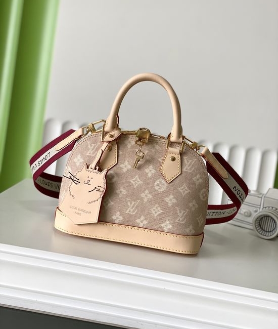 Louis Vuitton LV Alma BB Cat Pattern Bag M25728