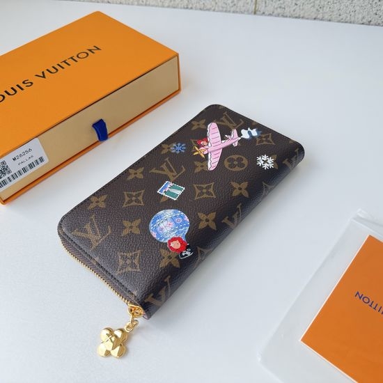 Louis Vuitton LV Vivienne Winter Travel Zip Wallet M26256