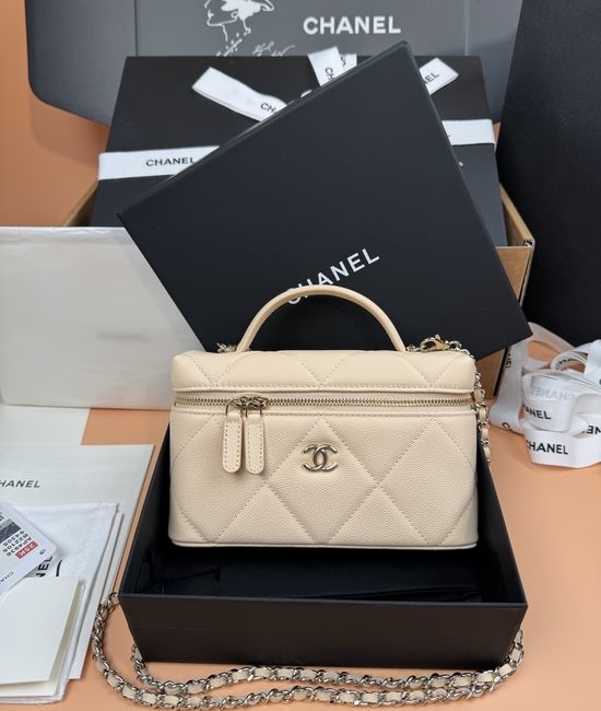 Chanel Vanity Bag Quilted Calfskin AP4936