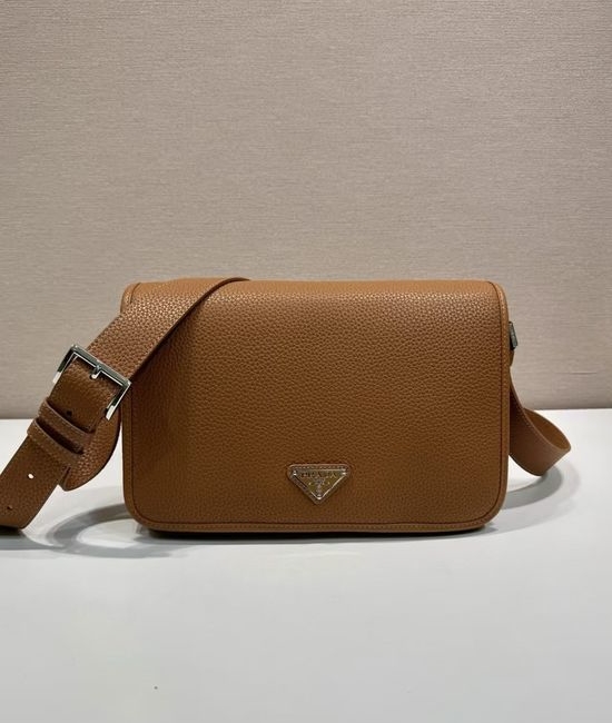 Prada Messenger Leather Shoulder Bag 2VD075