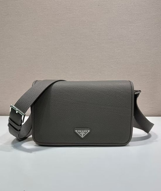 Prada Messenger Leather Shoulder Bag 2VD075