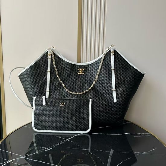 Chanel Maxi Hobo Tote Shopping Bag AS5463