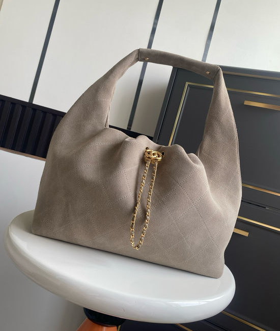 Chanel Hobo Bag Leather Shoulder Bag AS5967