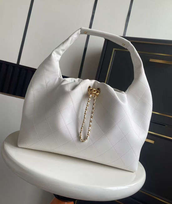 Chanel Hobo Bag Calfskin Leather Chain Shoulder Bag AS5967