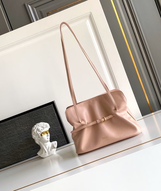 Prada Cloud Shoulder Bag Soft Leather 1BG586