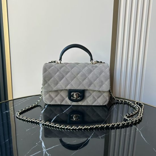 Chanel Deerskin Pattern Handbag AS2431
