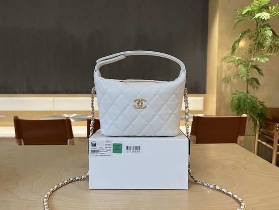 Chanel Lunchbox Calfskin Chain Bag AP5122