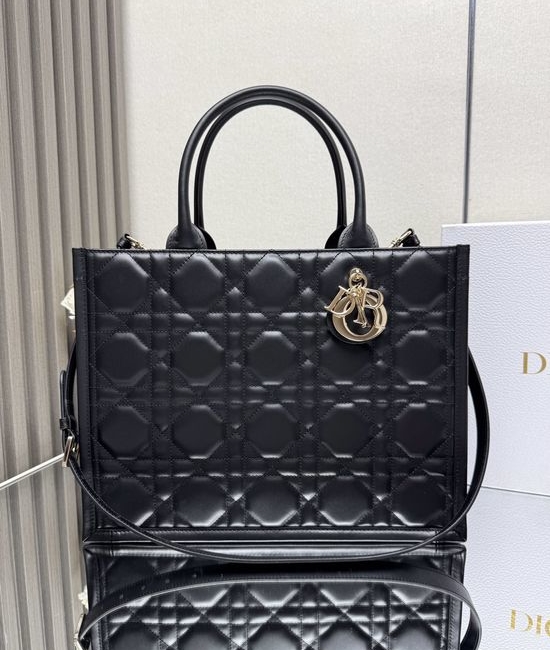 Christian Dior CD Book Tote Medium Handbag M1324