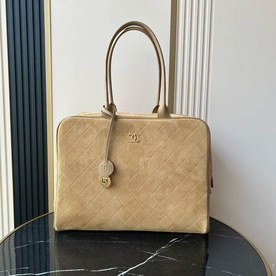 Chanel Boston Bag Classic Elegant Large Capacity AS5895