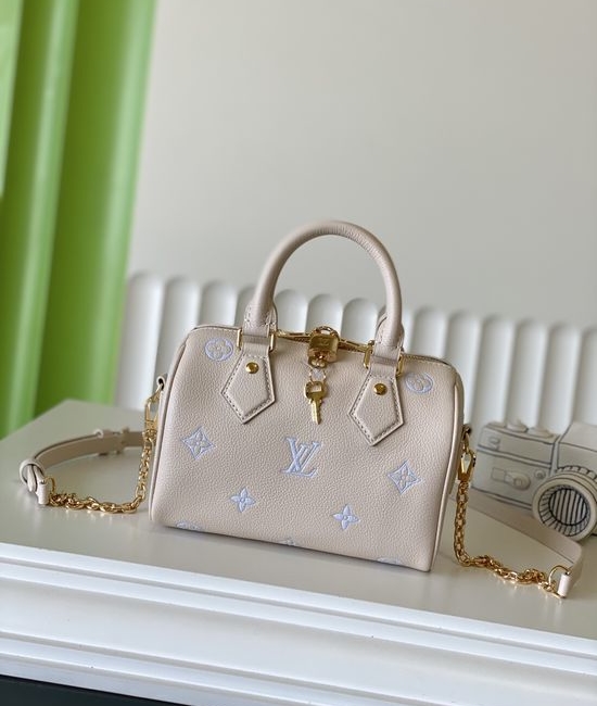 Louis Vuitton LV Speedy Full Leather Pillow Bag M28314