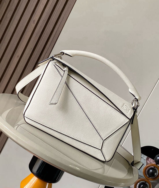Loewe Puzzle Geometric Leather Handbag 9005