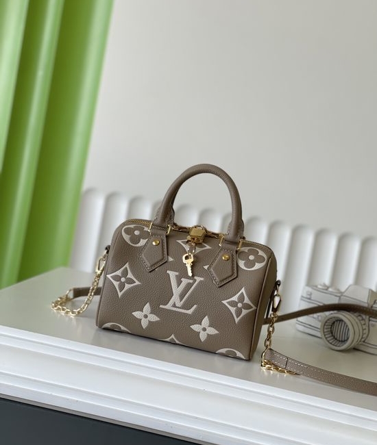 Louis Vuitton LV SPEEDY All Leather Pillow Bag M46575