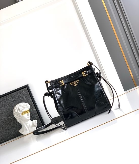 Prada Bonnie Leather Crossbody Bag 1BH229