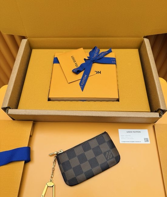Louis Vuitton LV Damier Ebene Key Case N62658