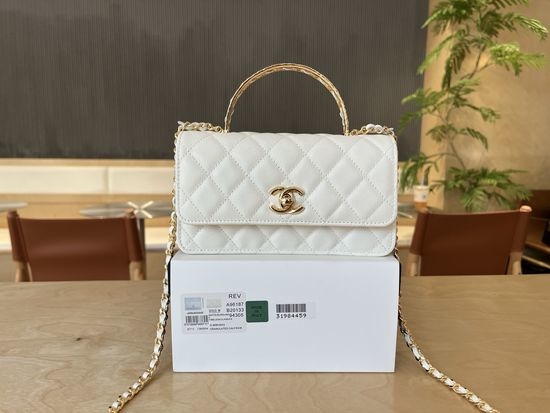 Chanel Organza Series Double C Handle Bag A96187