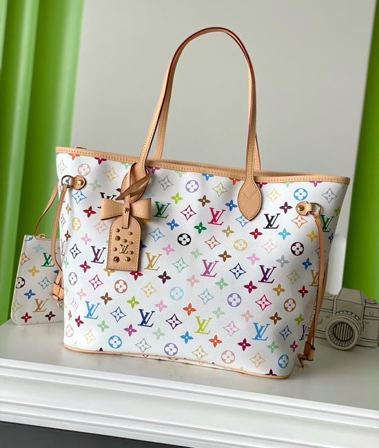 Louis Vuitton LV NEVERFULL Multicolor Tote M27787