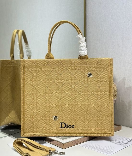 Christian Dior CD Book Tote Shopping Bag 1286