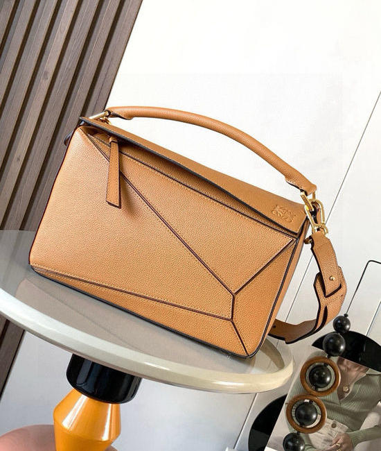 Loewe Puzzle Grained Leather Handbag 9017