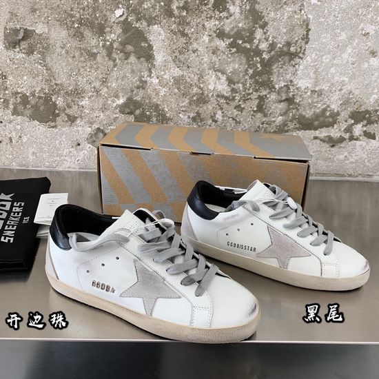 Golden Goose Handcrafted Distressed Casual Sneakers Comfortable Insole Versatile Daily Shoes