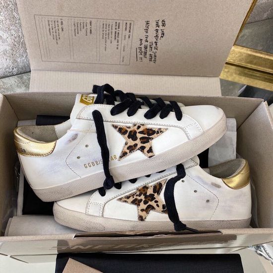 Golden Goose Premium Suede Distressed Casual Comfortable Sneakers With Elevated Insole
