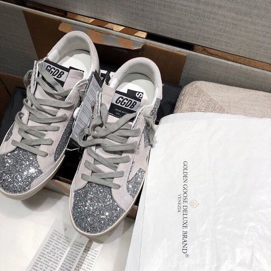 Golden Goose Retro Style Distressed Sneakers with Plaid Upper and Soft Insole
