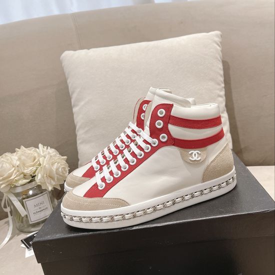 Chanel Premium Leather Soft Lined Elegant Casual Daily Shoes