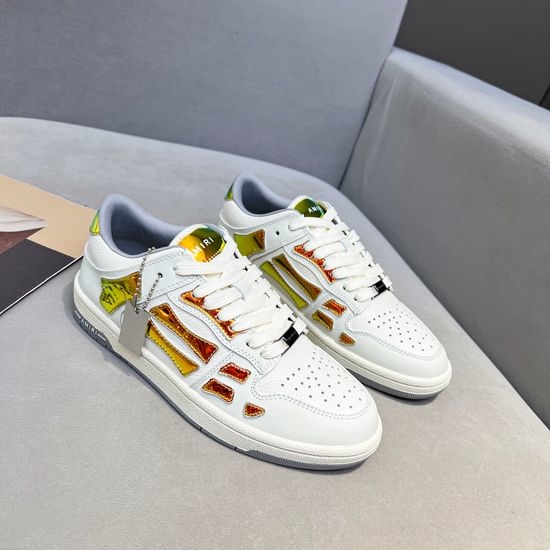 Amiri Casual Sneakers with Unique Decor Comfortable Daily Footwear
