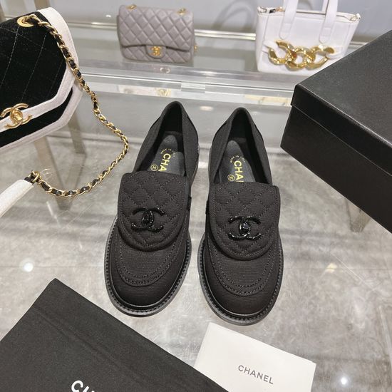 Chanel Elegant Flats Genuine Leather Upper Soft Sheepskin Lining