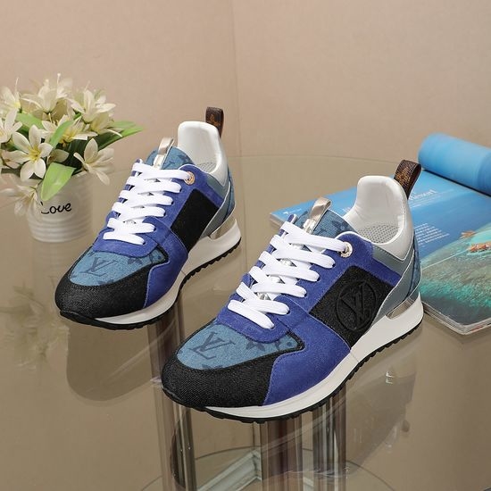 Louis Vuitton LV Embossed Leather Smooth Cowhide Casual Sneakers Non-slip