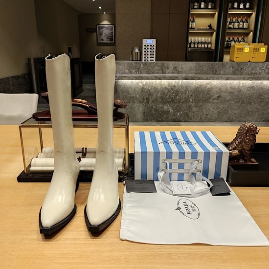 Prada Exclusive Bohemian Western Cowboy Boots Collection