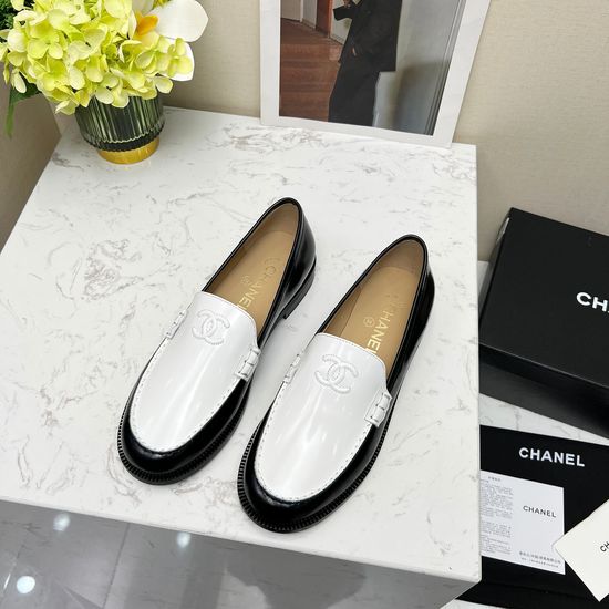 Chanel Premium Leather Dress Loafers Soft Lining Formal Casual Wear