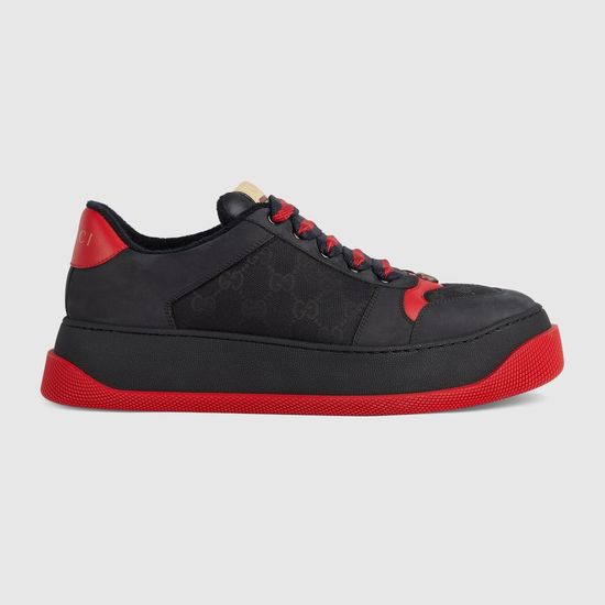 Gucci Vintage Distressed Thick Sole Comfortable Casual Sneakers
