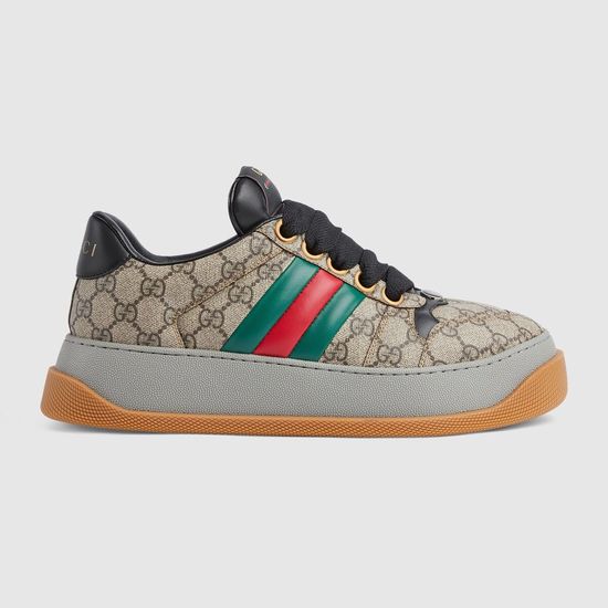 Gucci Vintage Distressed Thick Sole Comfortable Casual Sneakers