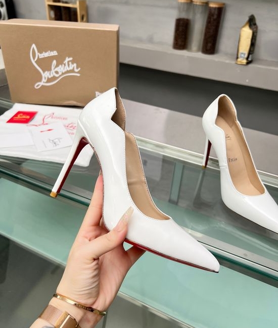 Christian Louboutine Classic Stiletto Heels With Signature Red Sole