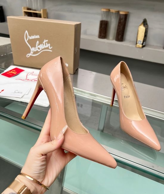 Christian Louboutine Classic Stiletto Heels With Signature Red Sole