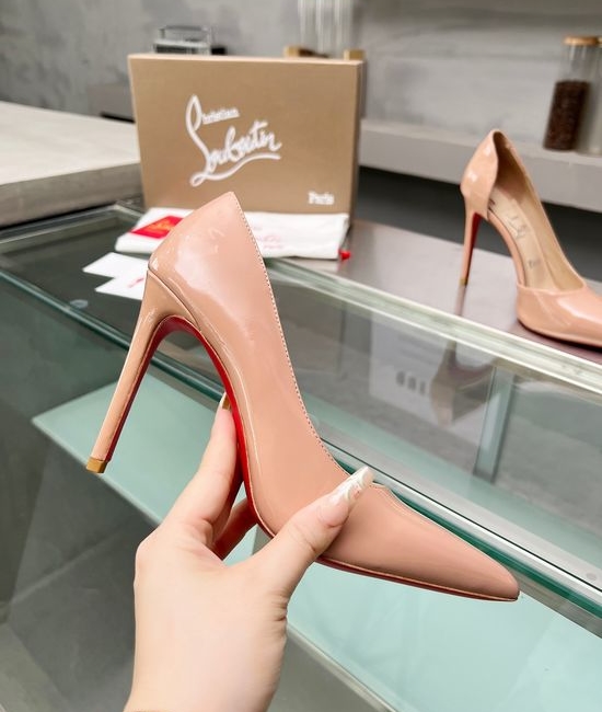 Christian Louboutine Classic Stiletto Heels With Signature Red Sole