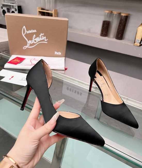 Christian Louboutine Classic Stiletto Heels With Signature Red Sole
