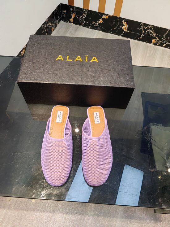 Alaia Elegant Heart Decoration Mesh Casual Flat Shoes