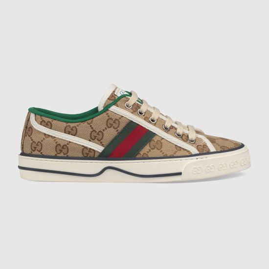 Gucci Classic Canvas Platform Sneakers High Low Top Non Slip
