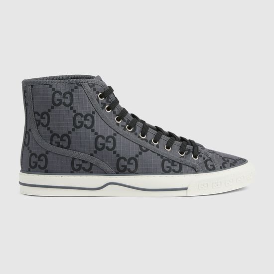 Gucci Classic Pattern Platform Canvas Shoes Low Top Style