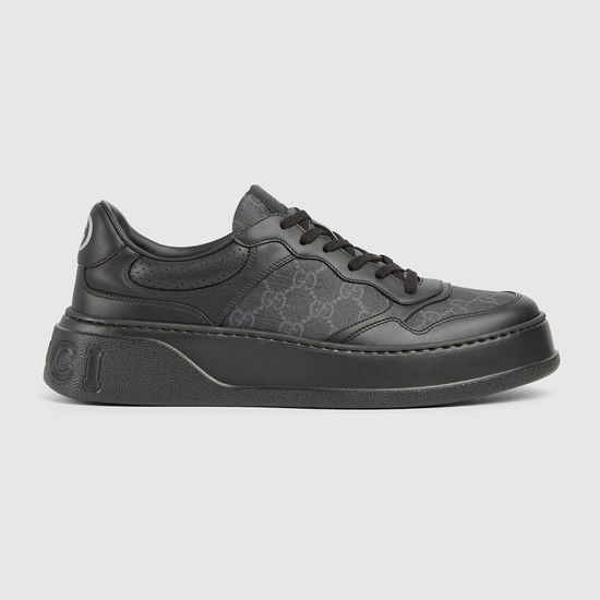 Gucci Elevated Thick Sole Casual Sneakers Classic Print Durable